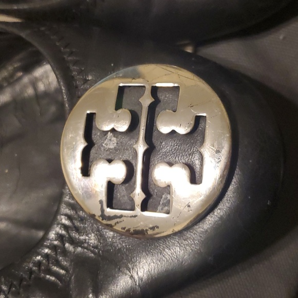 Tory burch black leather ballerinas - Picture 3 of 5